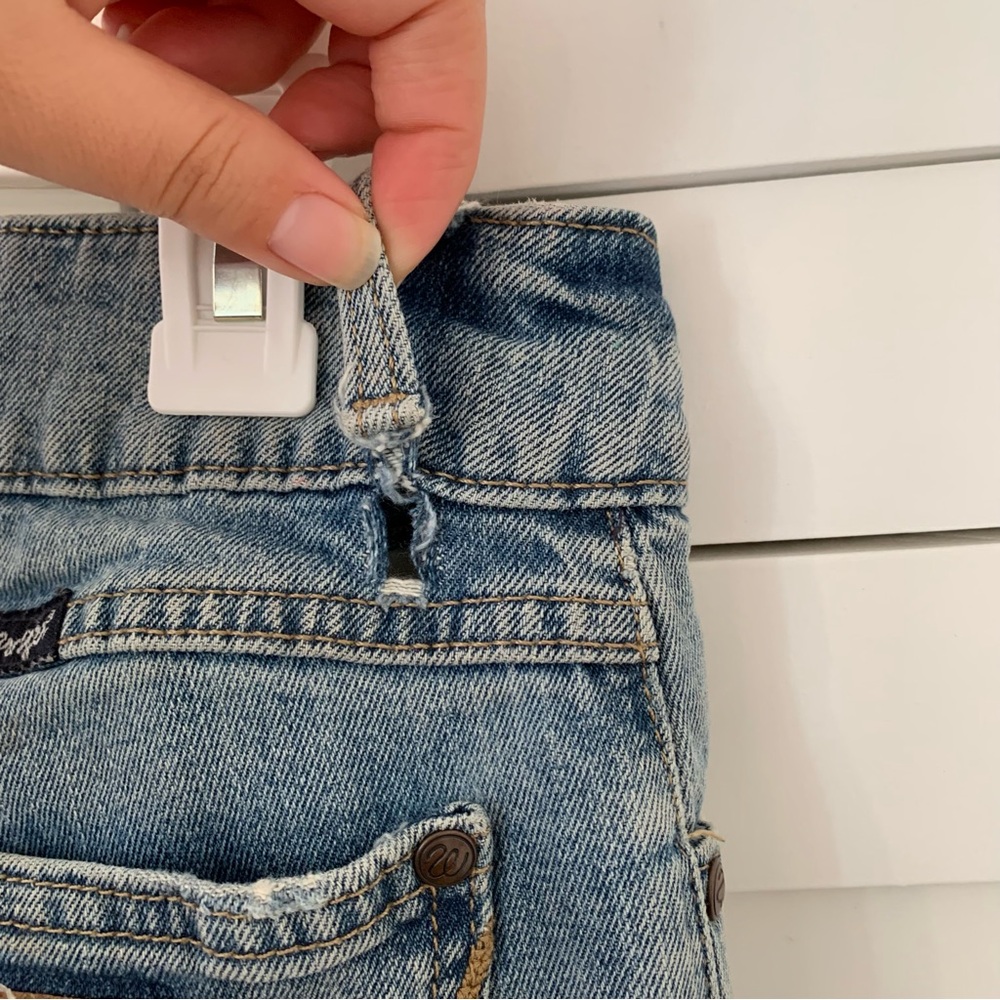 Wrangler Low Rise Bootcut Jeans Size 11x36 - Picture 11 of 12